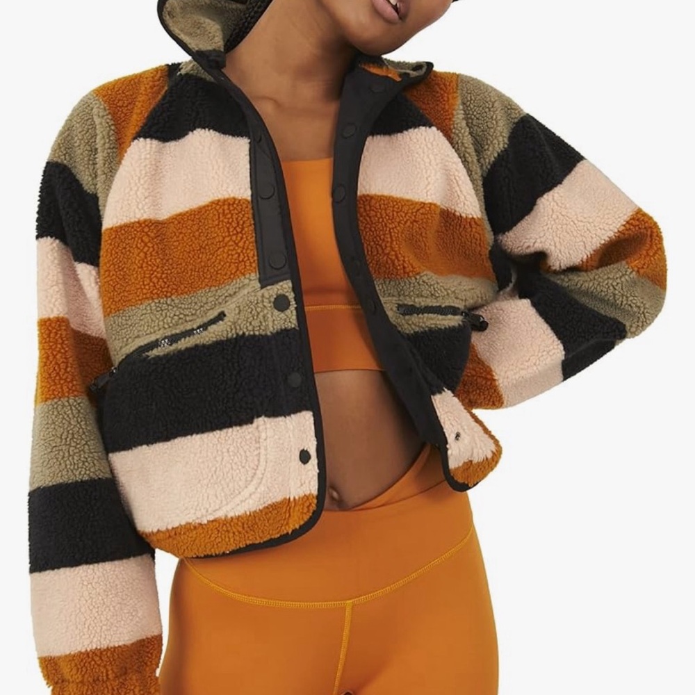 FREE PEOPLE Rocky Ridge Sherpa Jacket